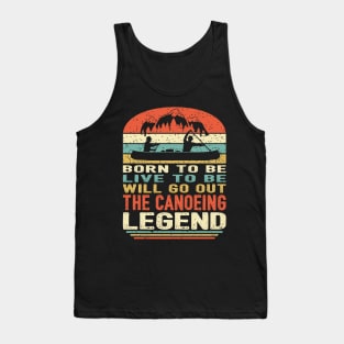 The Canoeing Legend Tank Top